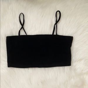 Black Crop Top